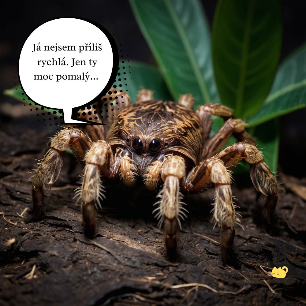 Já nejsem příliš rychlá. Jen ty moc pomalý...