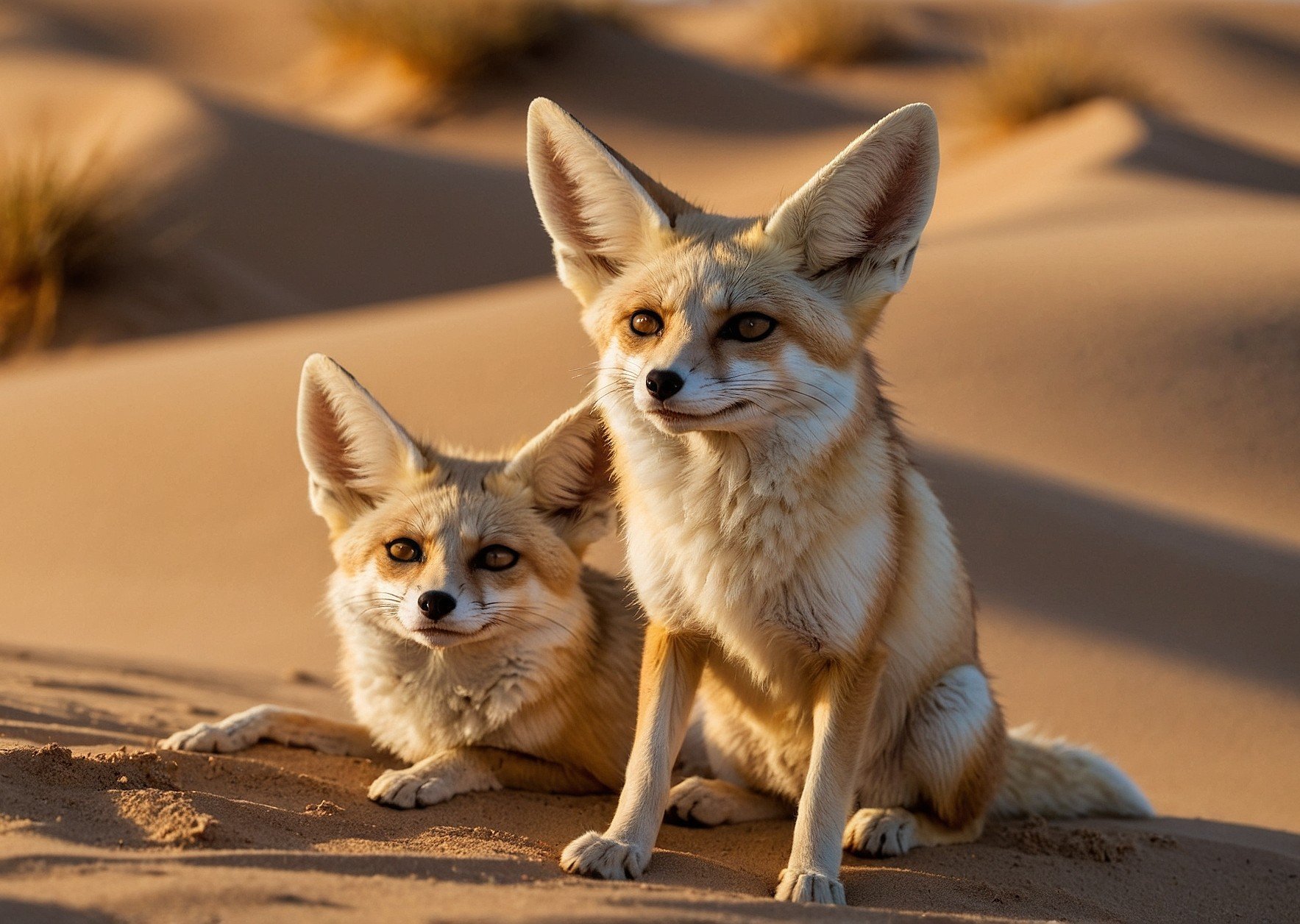 Leonardo_Kino_XL_Ultrarealistic_wildlife_photo_of_two_fennec_f_0 Leonardo_Kino_XL_Ultrarealistic_wildlife_photo_of_two_fennec_f_0