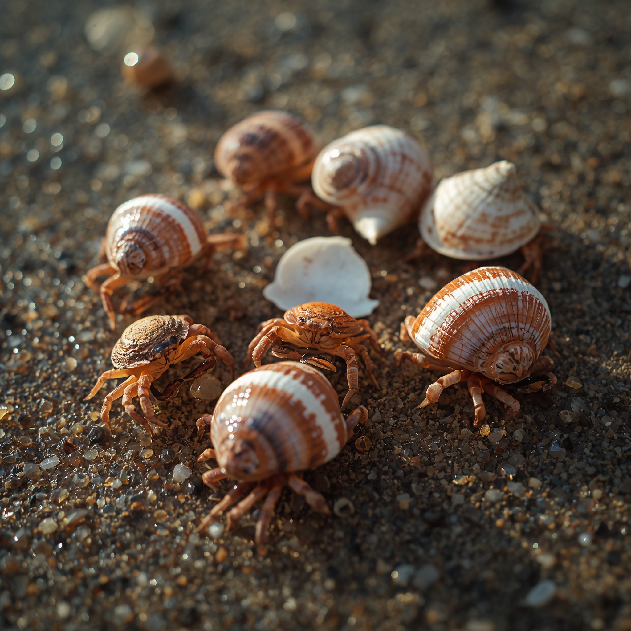 lucid-origin_A_stunning_and_vibrant_cinematic_photo_of_Several_hermit_crabs_gathered_around_e-1 lucid-origin_A_stunning_and_vibrant_cinematic_photo_of_Several_hermit_crabs_gathered_around_e-1