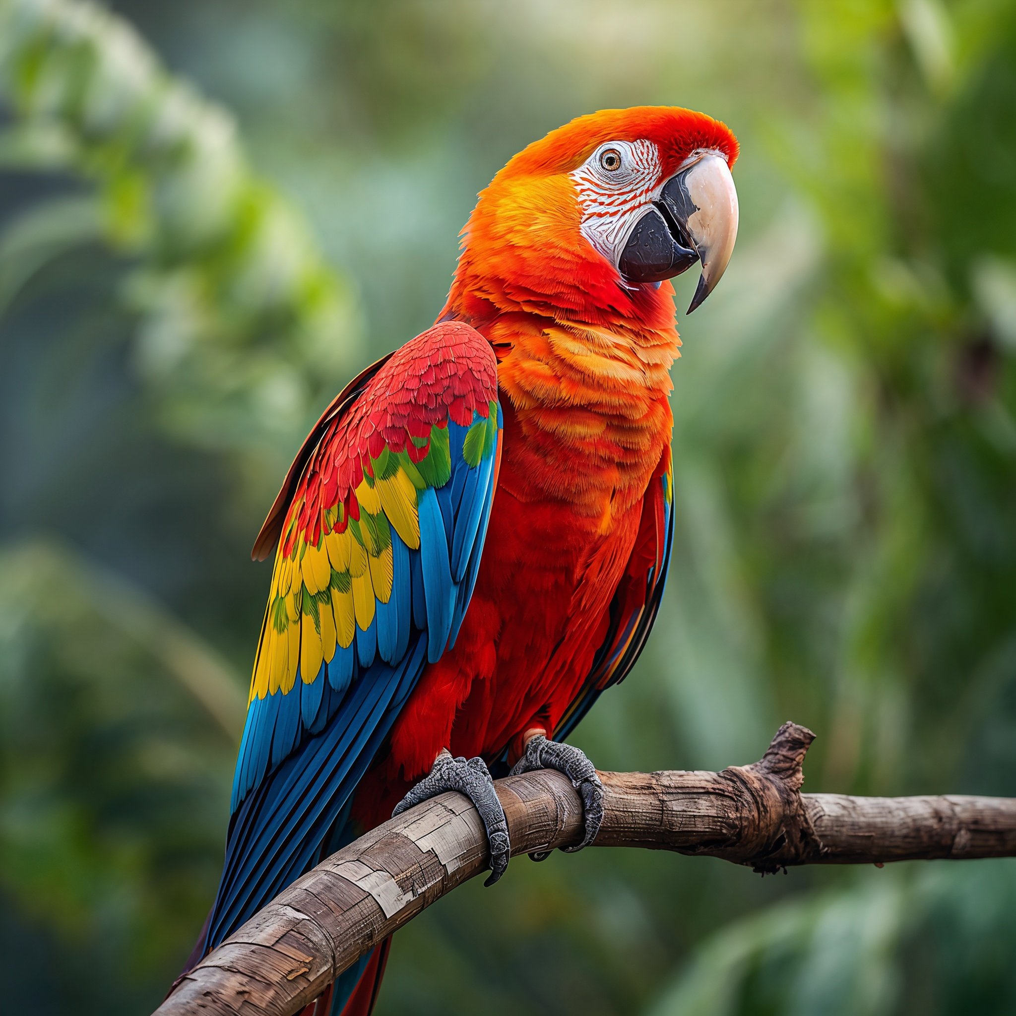 lucid-origin_Ultra-realistic_wildlife_photograph_of_a_stunning_colorful_parrot_perched_on_a_t-0