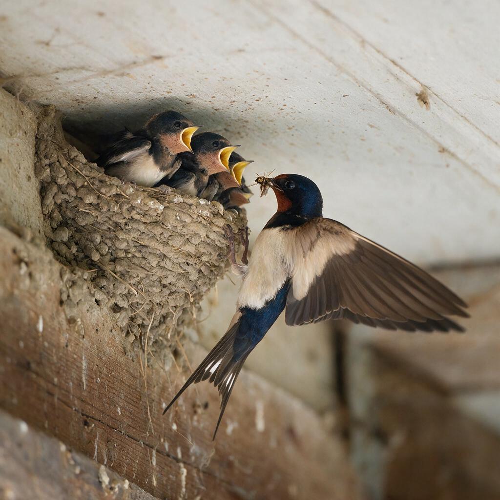 seedream-5.0-pro_A_highly_photorealistic_adult_barn_swallow_arriving_at_a_mud_nest_with_an_insect-0 seedream-5.0-pro_A_highly_photorealistic_adult_barn_swallow_arriving_at_a_mud_nest_with_an_insect-0